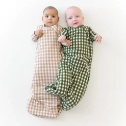 Kyte Baby Sleep Bag in 1.0 Gingham Fir Sale