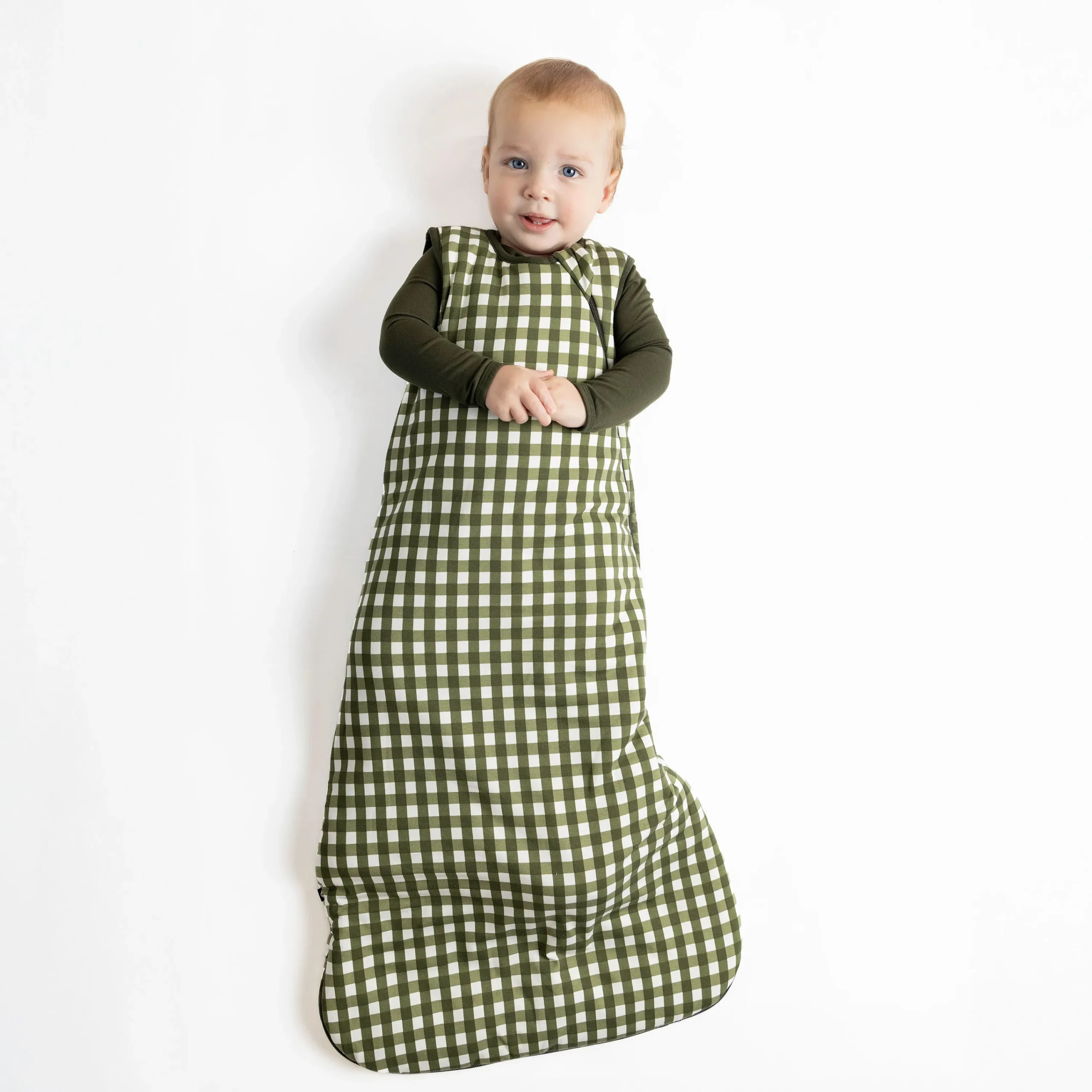Kyte Baby Sleep Bag in 2.5 Gingham Fir New