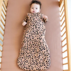 Kyte Baby Sleep Bag in 2.5 Latte Leopard Hot