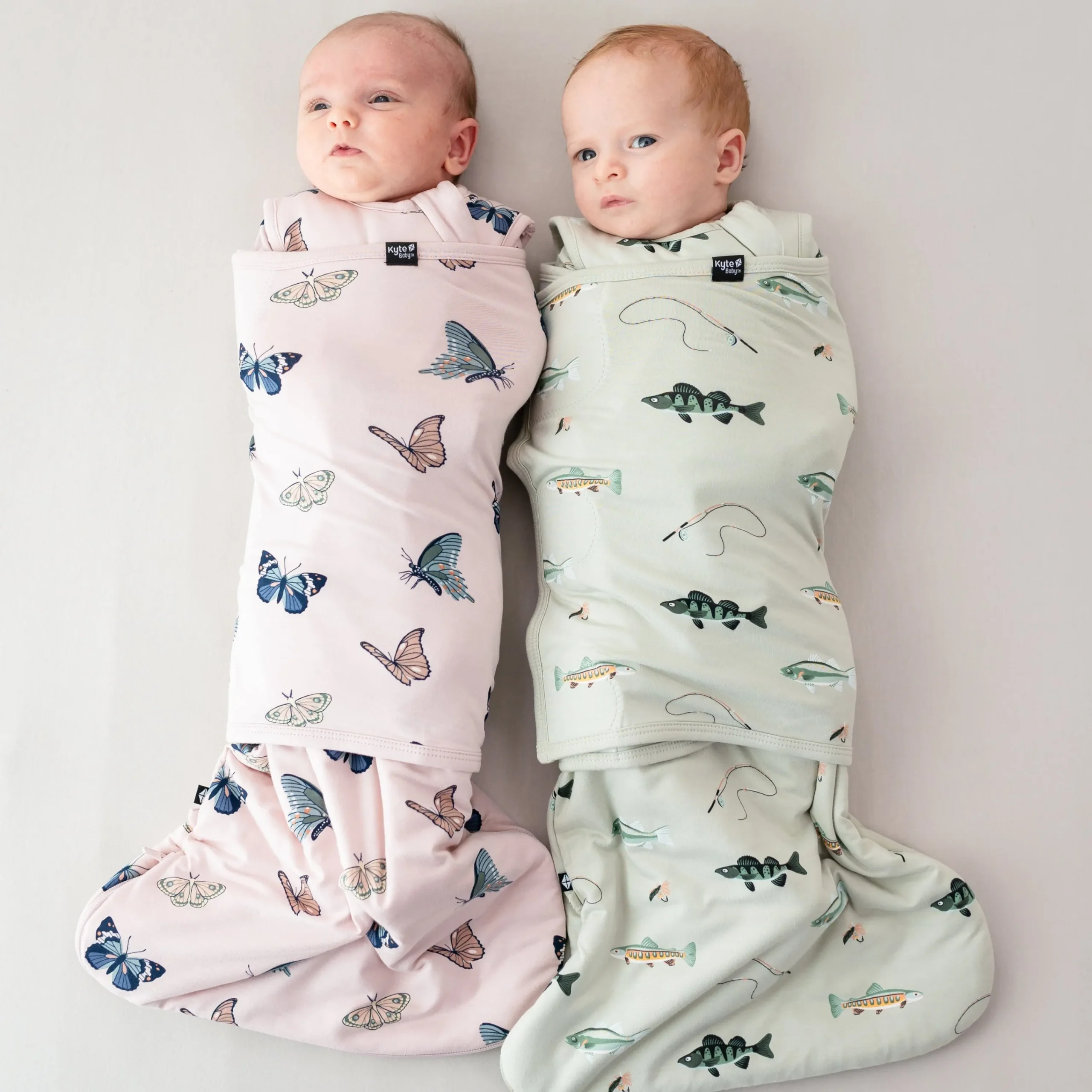 Kyte Baby Sleep Bag Swaddler in 1.0 Blush Butterfly Best