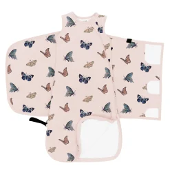 Kyte Baby Sleep Bag Swaddler in 1.0 Blush Butterfly Best