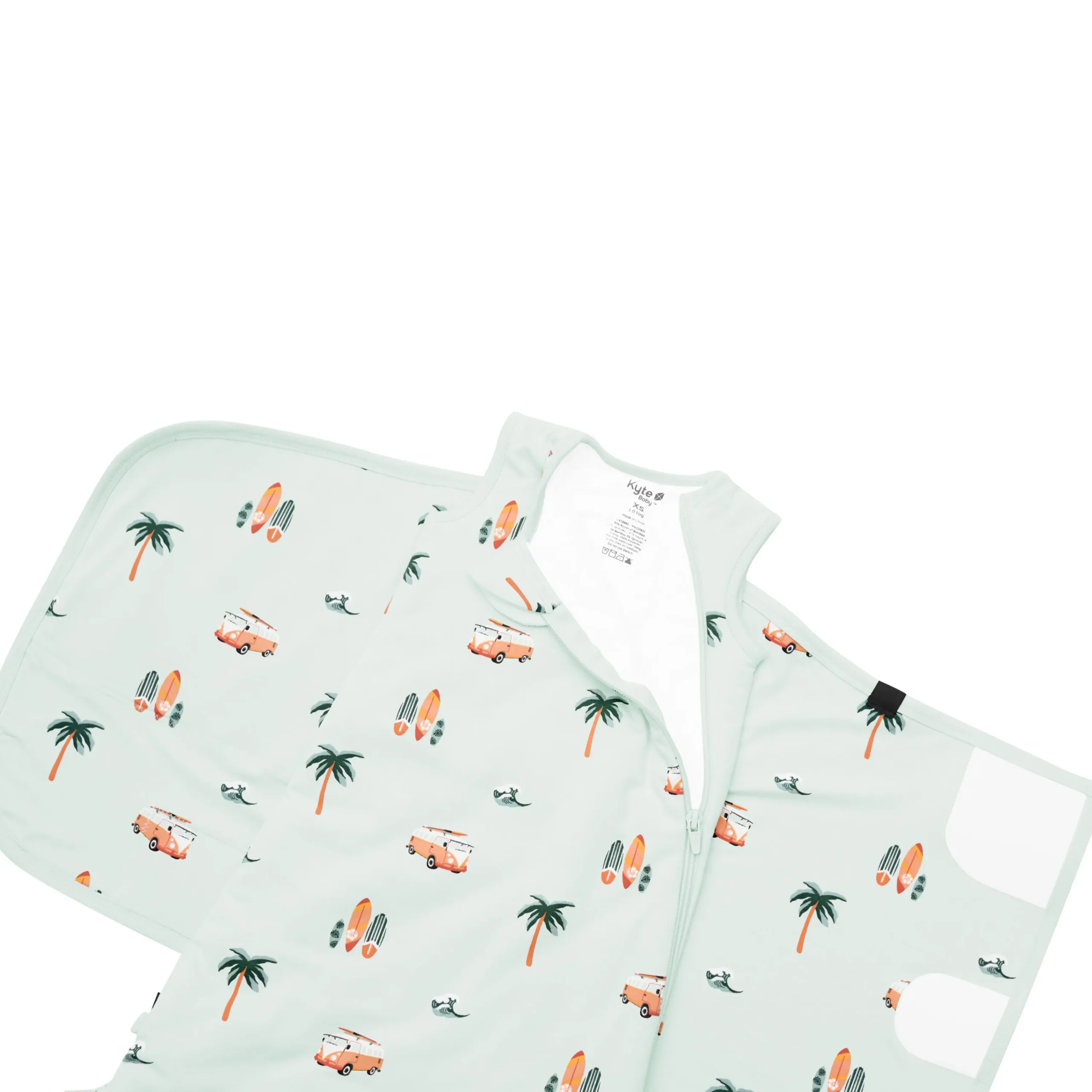 Kyte Baby Sleep Bag Swaddler in 1.0 Dew Surf
