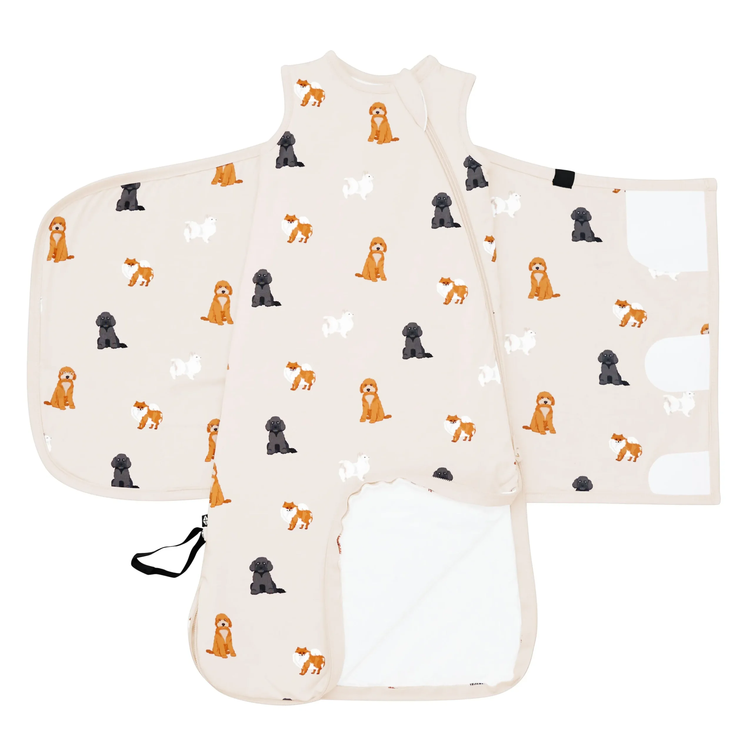 Kyte Baby Sleep Bag Swaddler in 1.0 Fluffy Dog Outlet