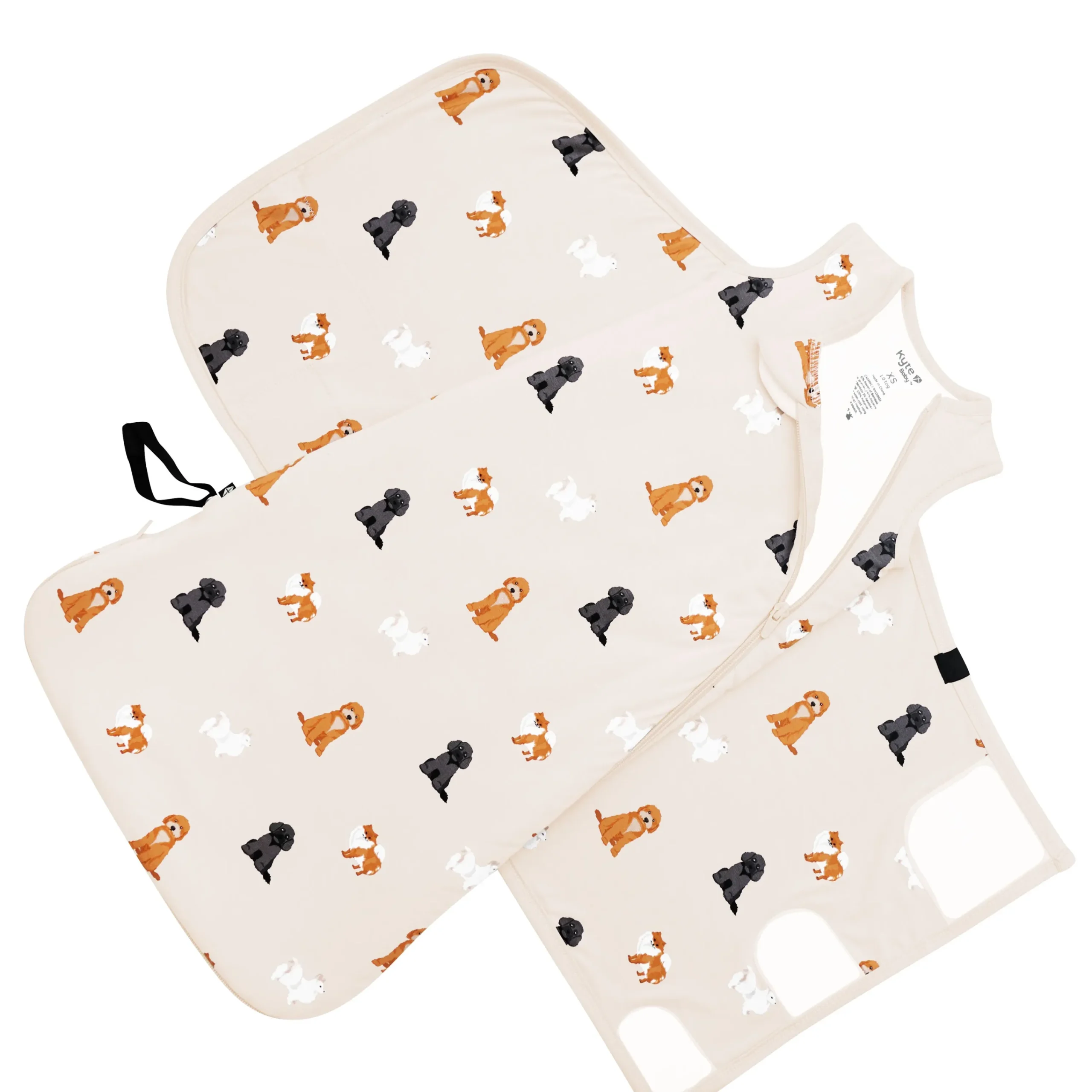 Kyte Baby Sleep Bag Swaddler in 1.0 Fluffy Dog Outlet