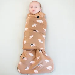 Kyte Baby Sleep Bag Swaddler in 1.0 Pig Outlet
