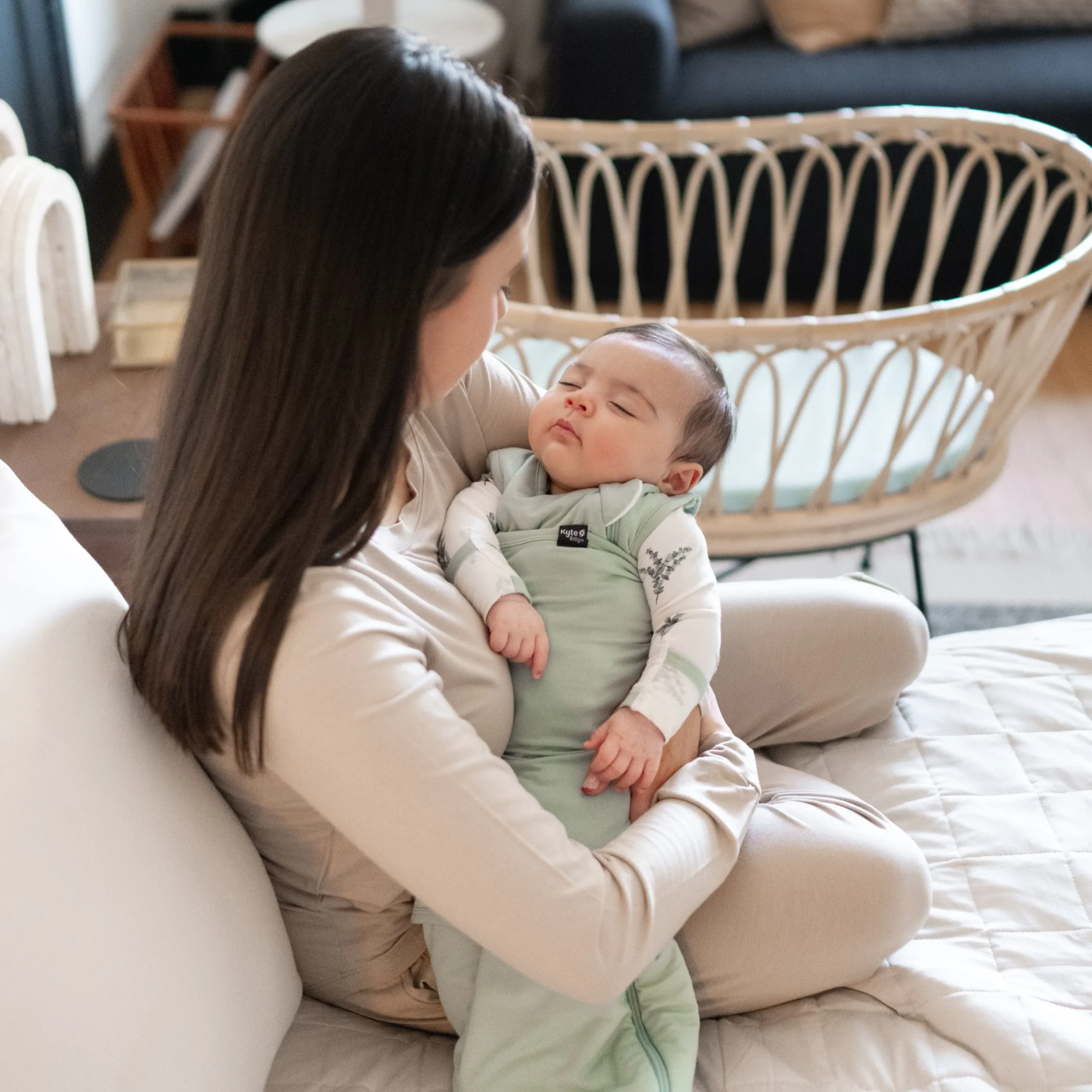 Kyte Baby Sleep Bag Swaddler in 1.0 Sage New