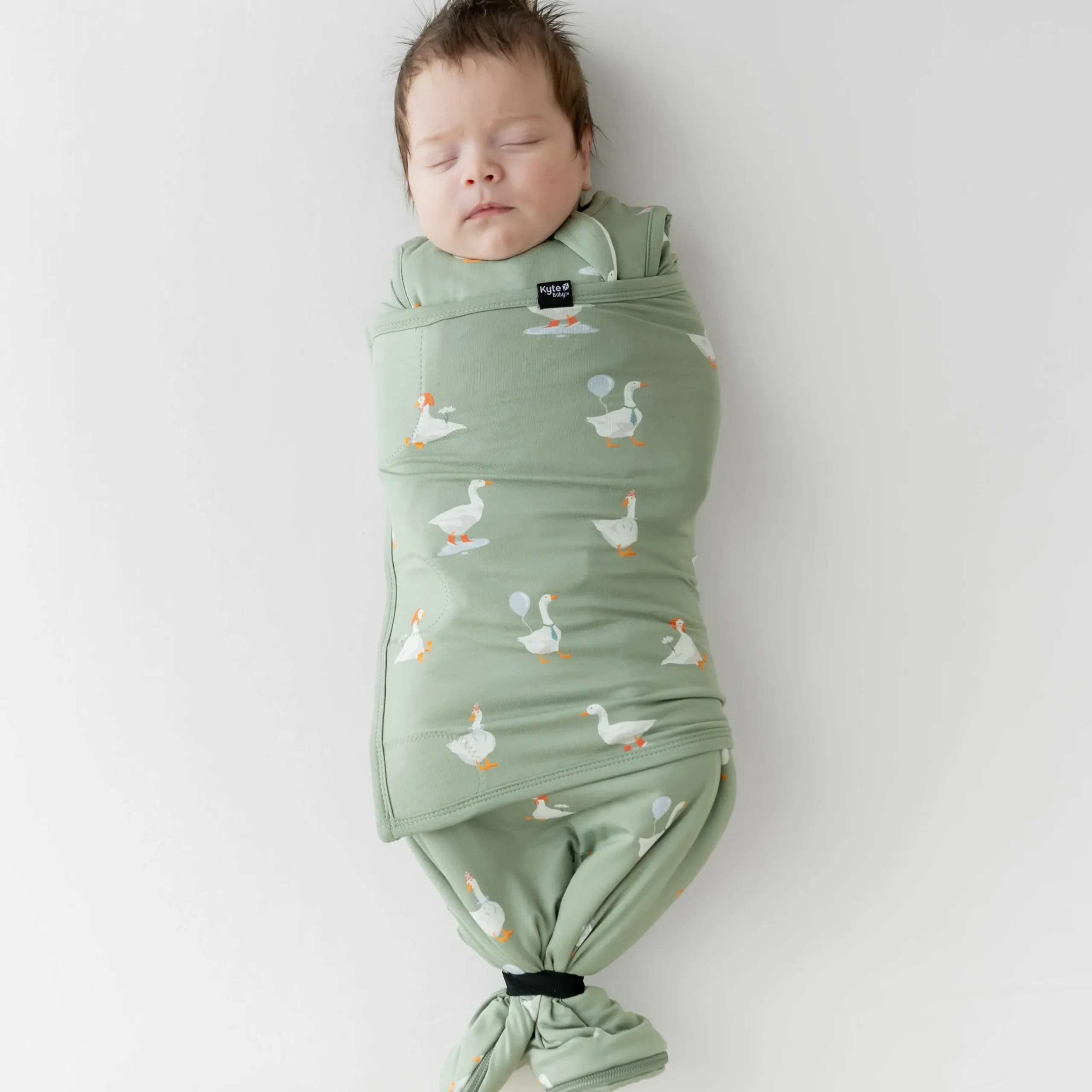 Kyte Baby Sleep Bag Swaddler in 1.0 Silly Goose Hot