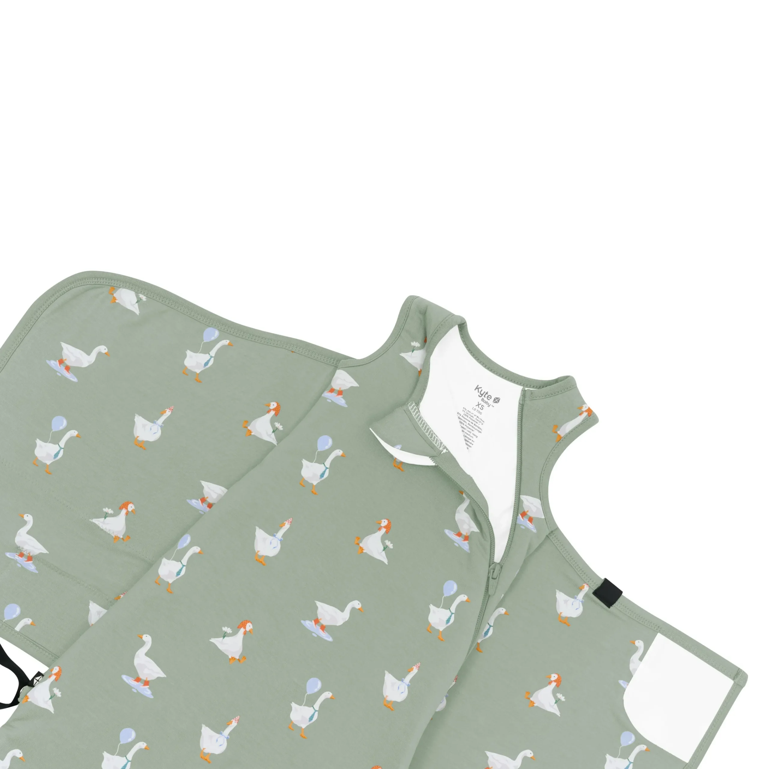 Kyte Baby Sleep Bag Swaddler in 1.0 Silly Goose Hot