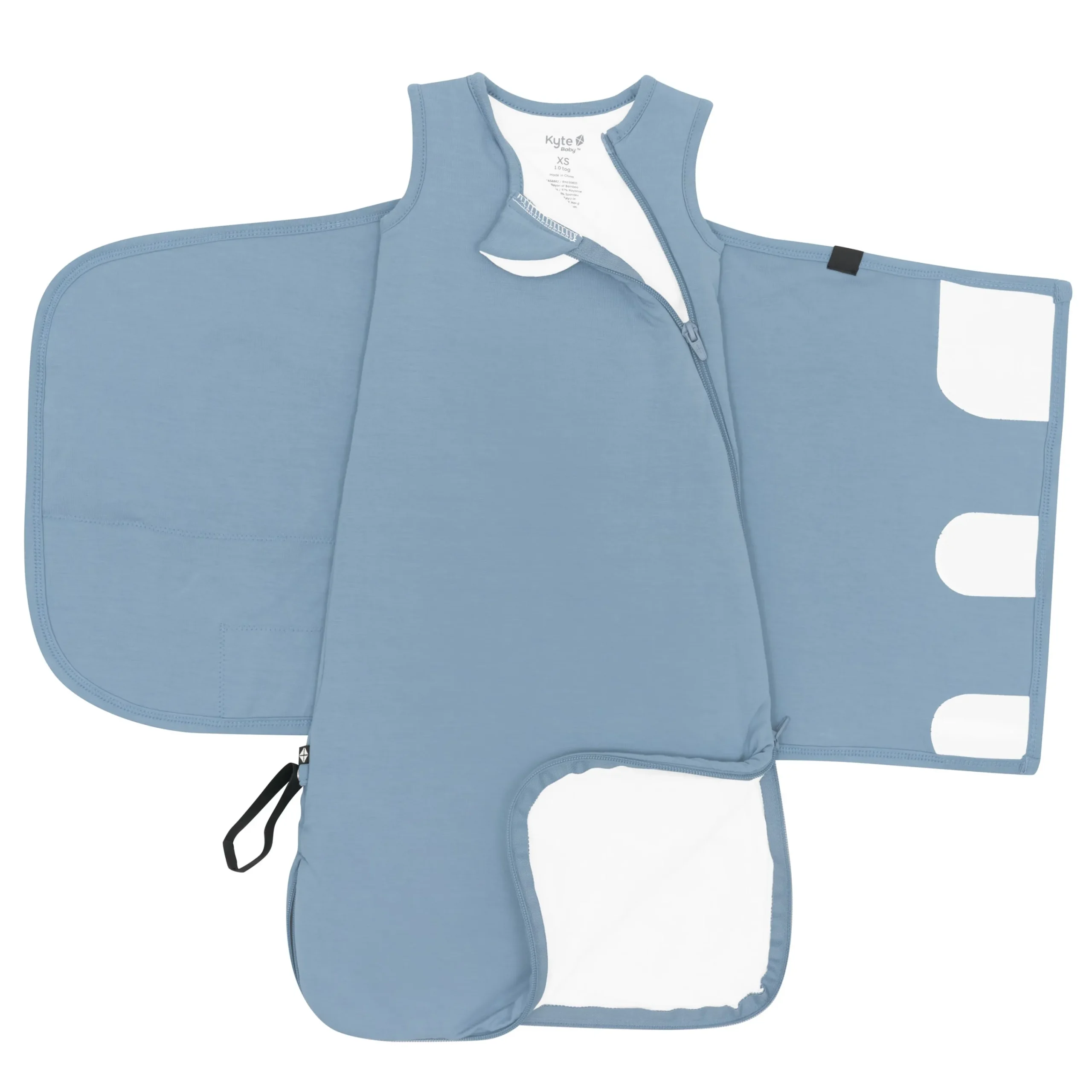 Kyte Baby Sleep Bag Swaddler in 1.0 Slate Best