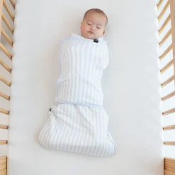 Kyte Baby Sleep Bag Swaddler in Small Mist Stripe 1.0 New