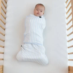 Kyte Baby Sleep Bag Swaddler in Small Mist Stripe 1.0 New