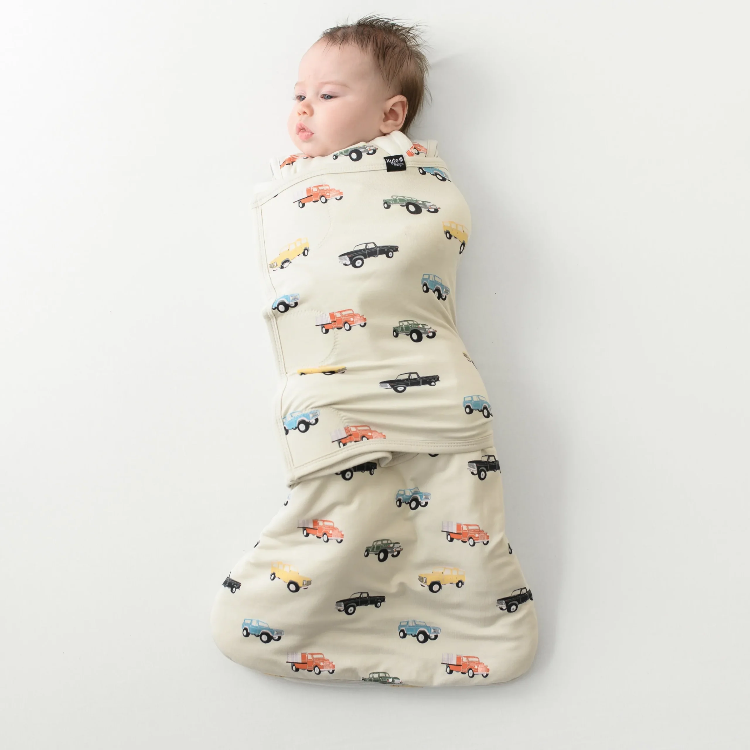 Kyte Baby Sleep Bag Swaddler in 1.0 Vintage Truck Hot