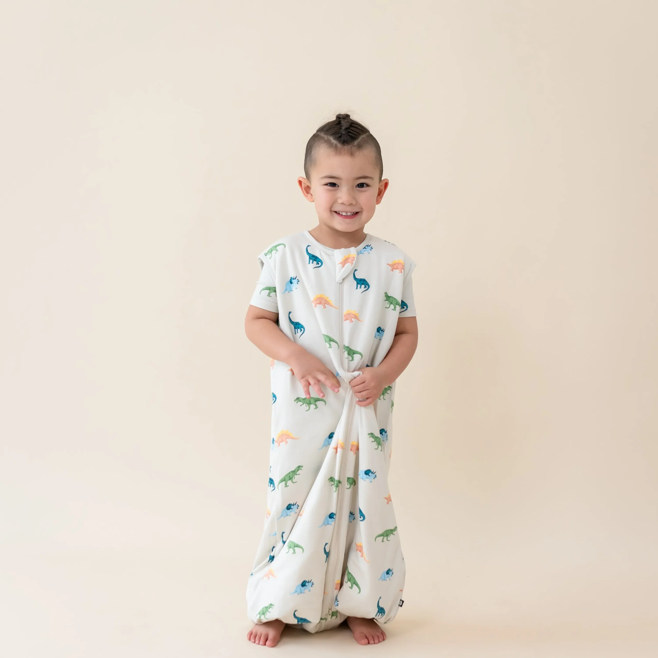 Kyte Baby Sleep Bag Walker in 1.0 Ecru Roar Hot