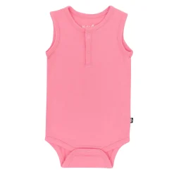 Kyte Baby Sleeveless Bodysuit in Guava Online
