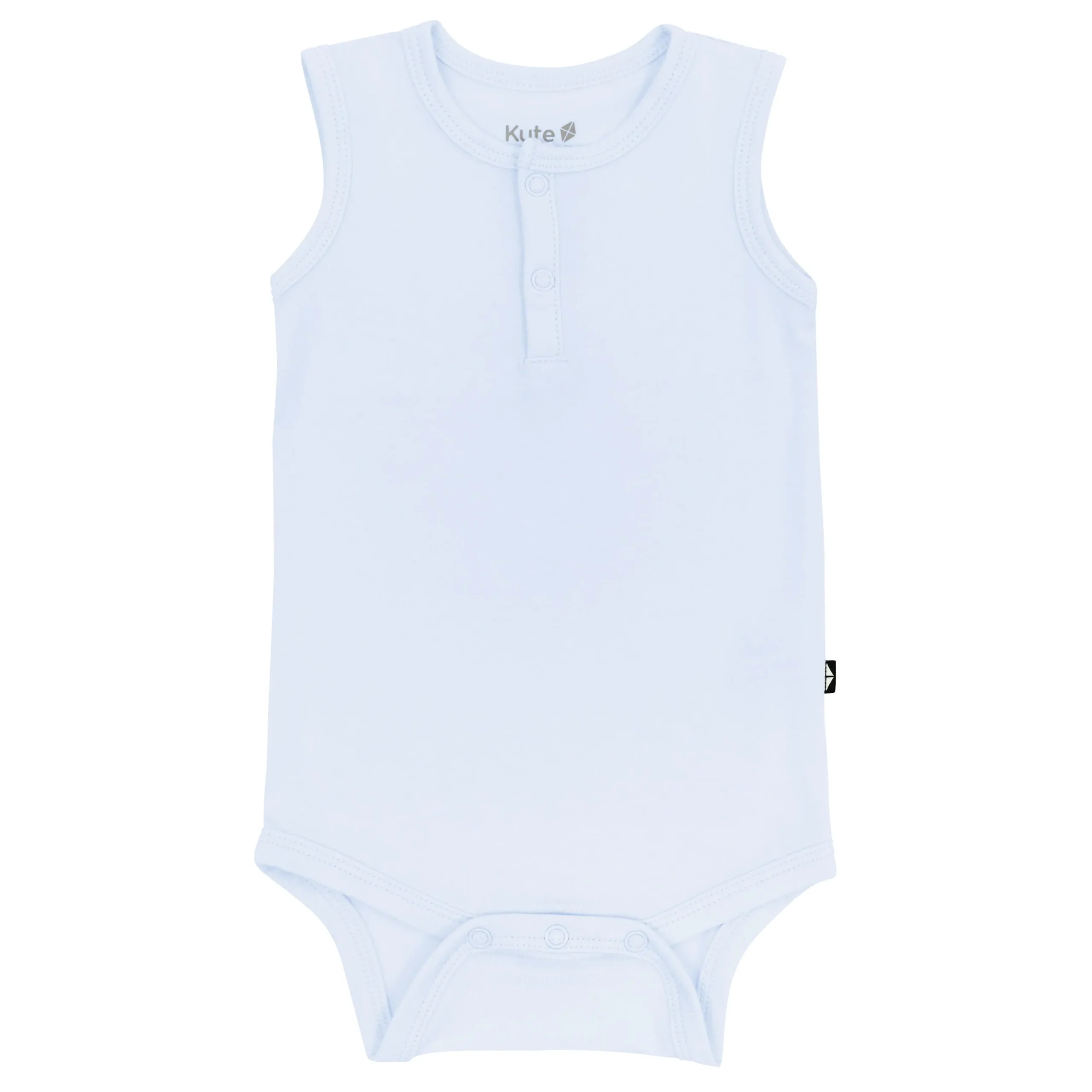 Kyte Baby Sleeveless Bodysuit in Mist Online