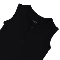 Kyte Baby Sleeveless Bodysuit in Midnight Hot