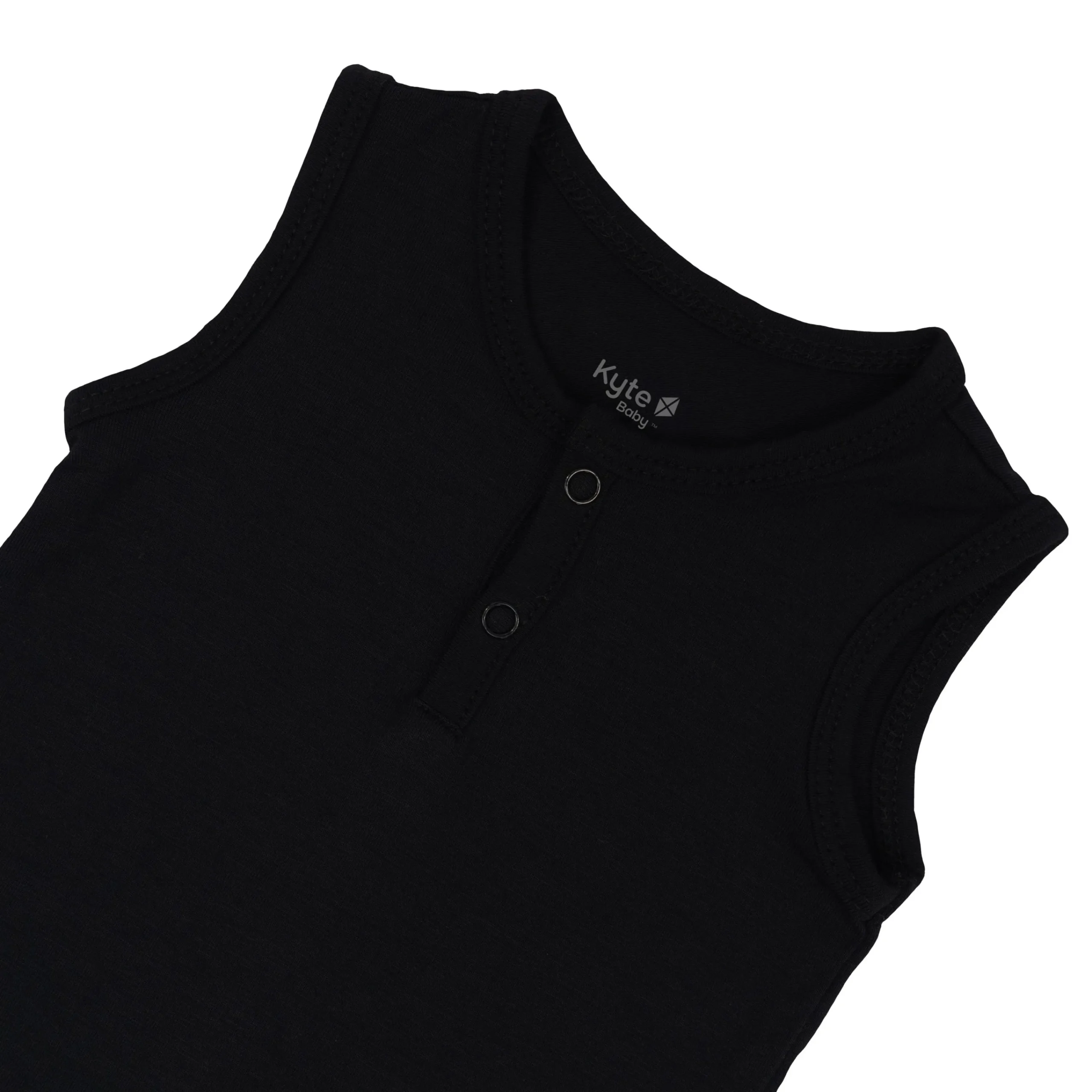 Kyte Baby Sleeveless Bodysuit in Midnight Hot