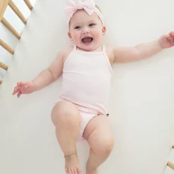 Kyte Baby Spaghetti Strap Leotard in Sakura Best