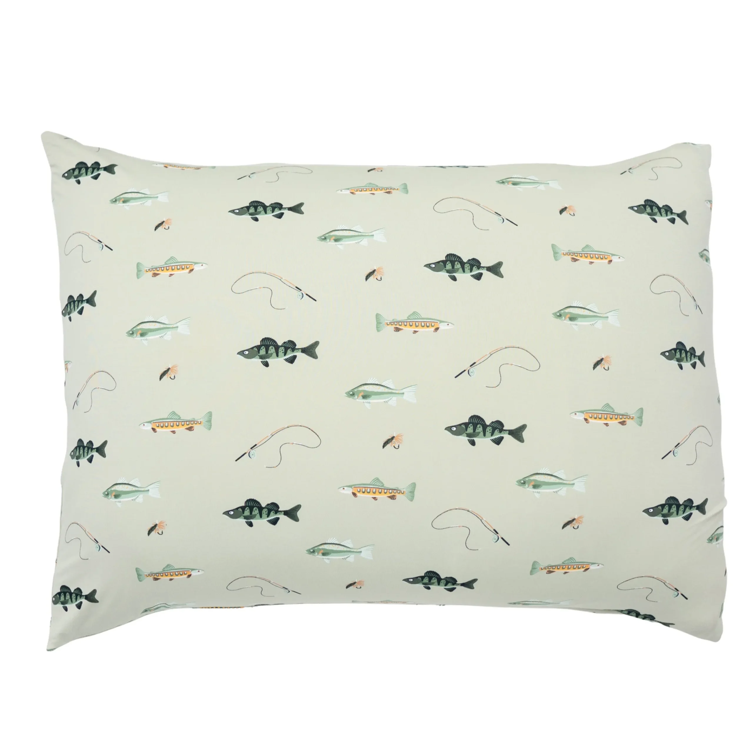 Kyte Baby Standard Pillowcase in Fishing Clearance