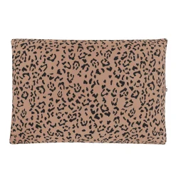 Kyte Baby Standard Pillowcase in Latte Leopard Hot