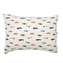 Kyte Baby Standard Pillowcase in Vintage Truck Hot