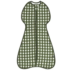 Kyte Baby Swaddle Bag in 0.5 Gingham Fir Clearance