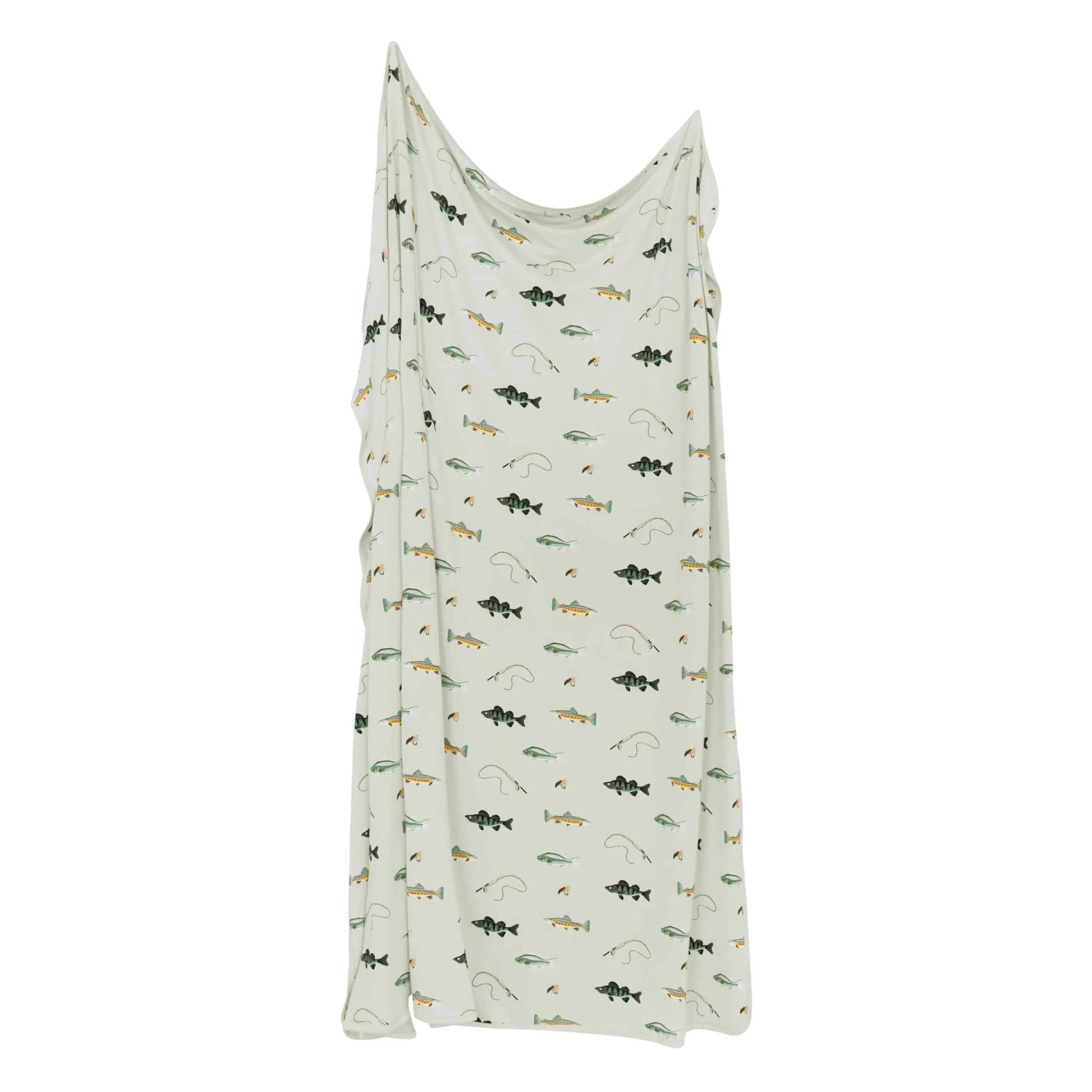 Kyte Baby Swaddle Blanket in Fishing Best