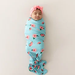 Kyte Baby Swaddle Blanket in Hibiscus Outlet