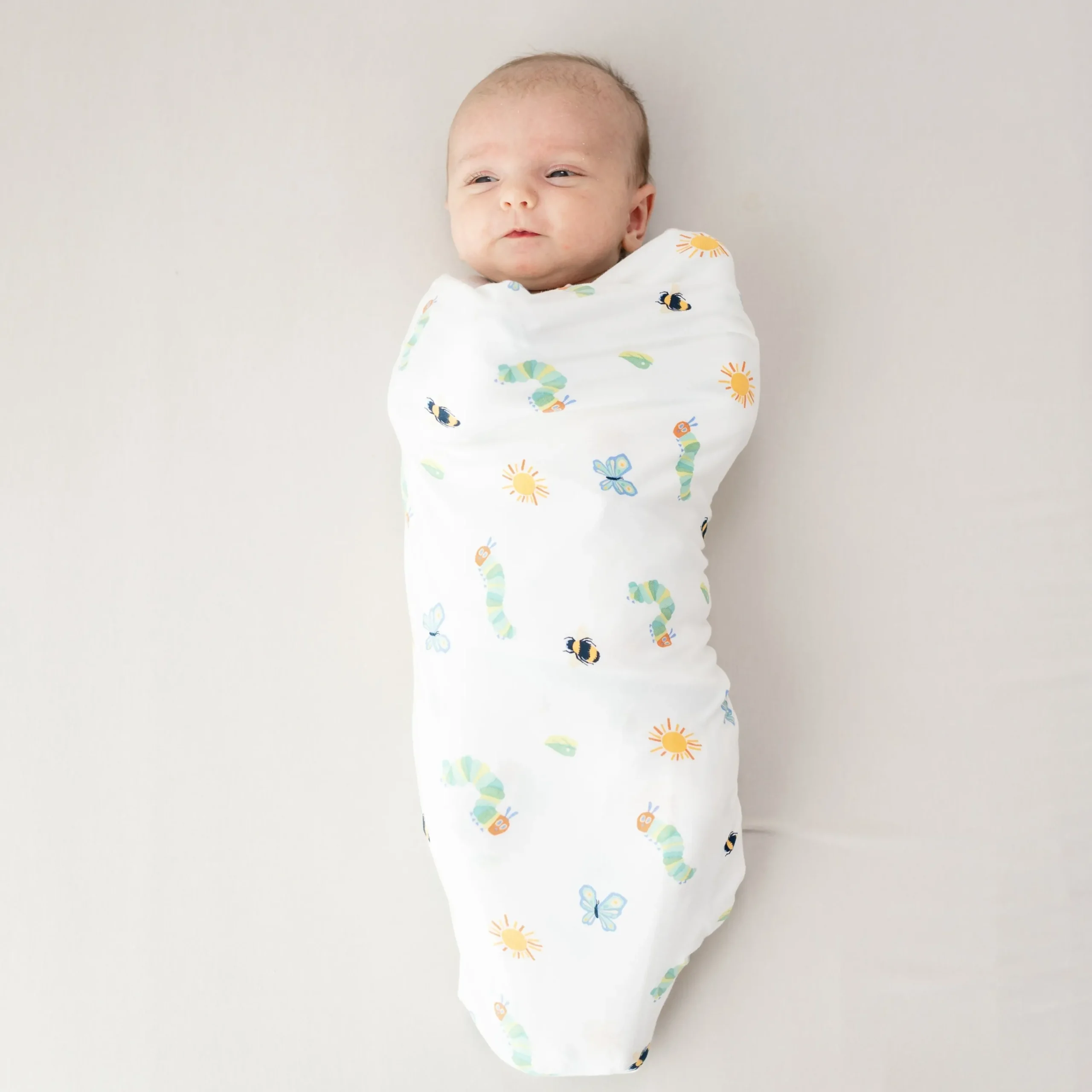 Kyte Baby Swaddle Blanket in The Very Hungry Caterpillar™ and Friends Sale