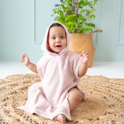 Kyte Baby Swim Poncho in Blush Clearance