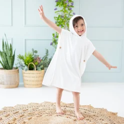 Kyte Baby Swim Poncho in Cloud Best