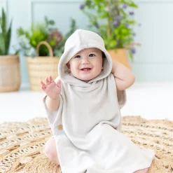 Kyte Baby Swim Poncho in Oat New