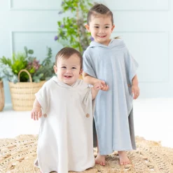 Kyte Baby Swim Poncho in Oat New