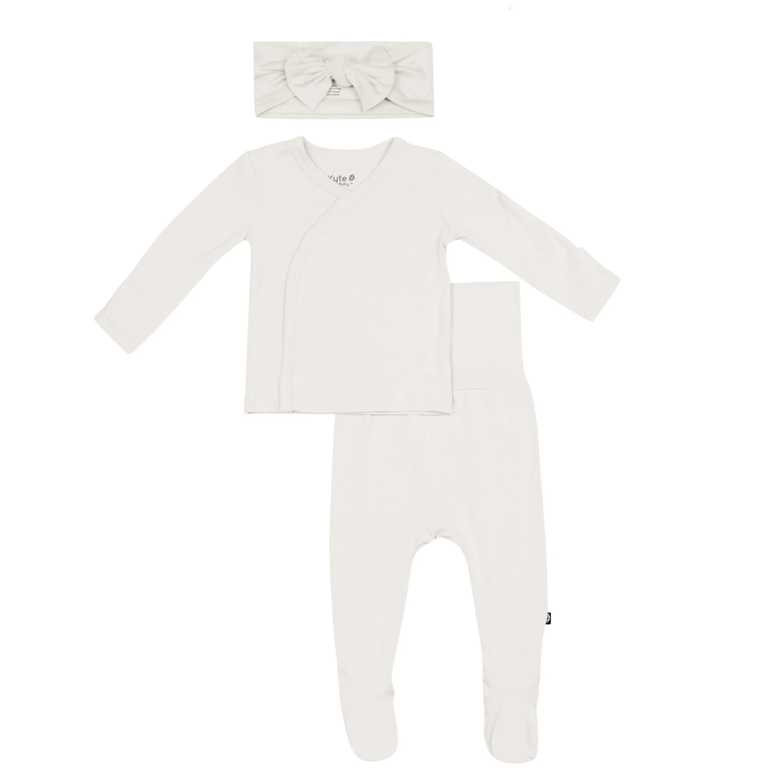 Kyte Baby Take Me Home Set with Bow in Oat New