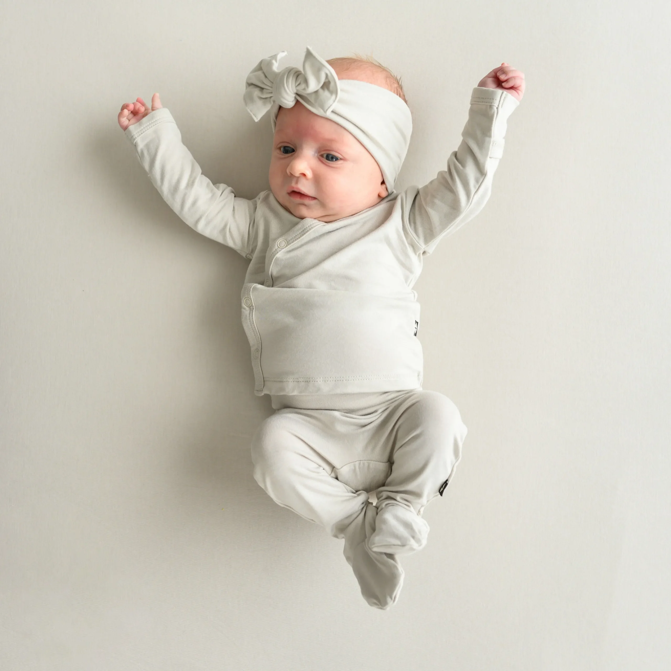 Kyte Baby Take Me Home Set with Bow in Oat New