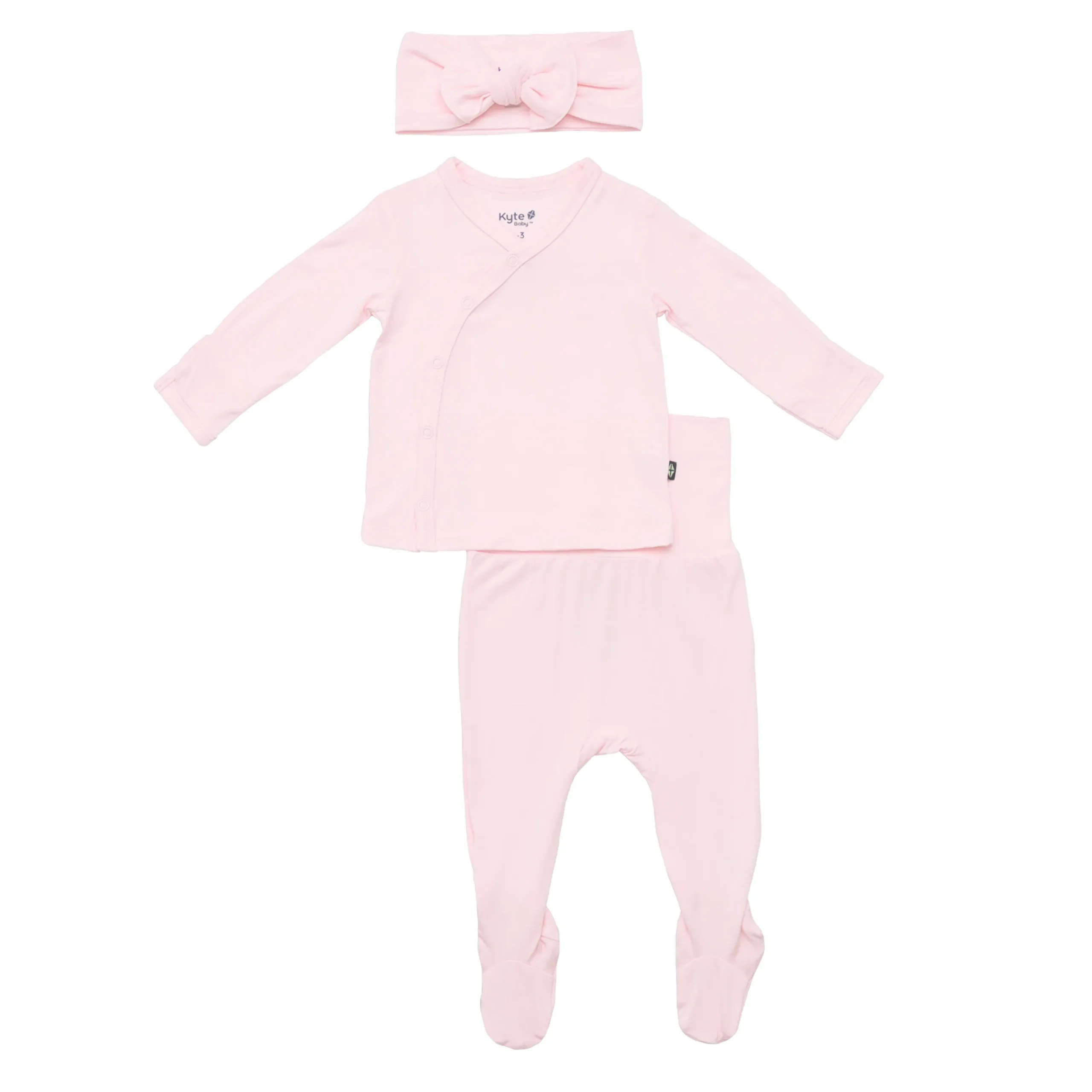 Kyte Baby Take Me Home Set with Bow in Sakura New