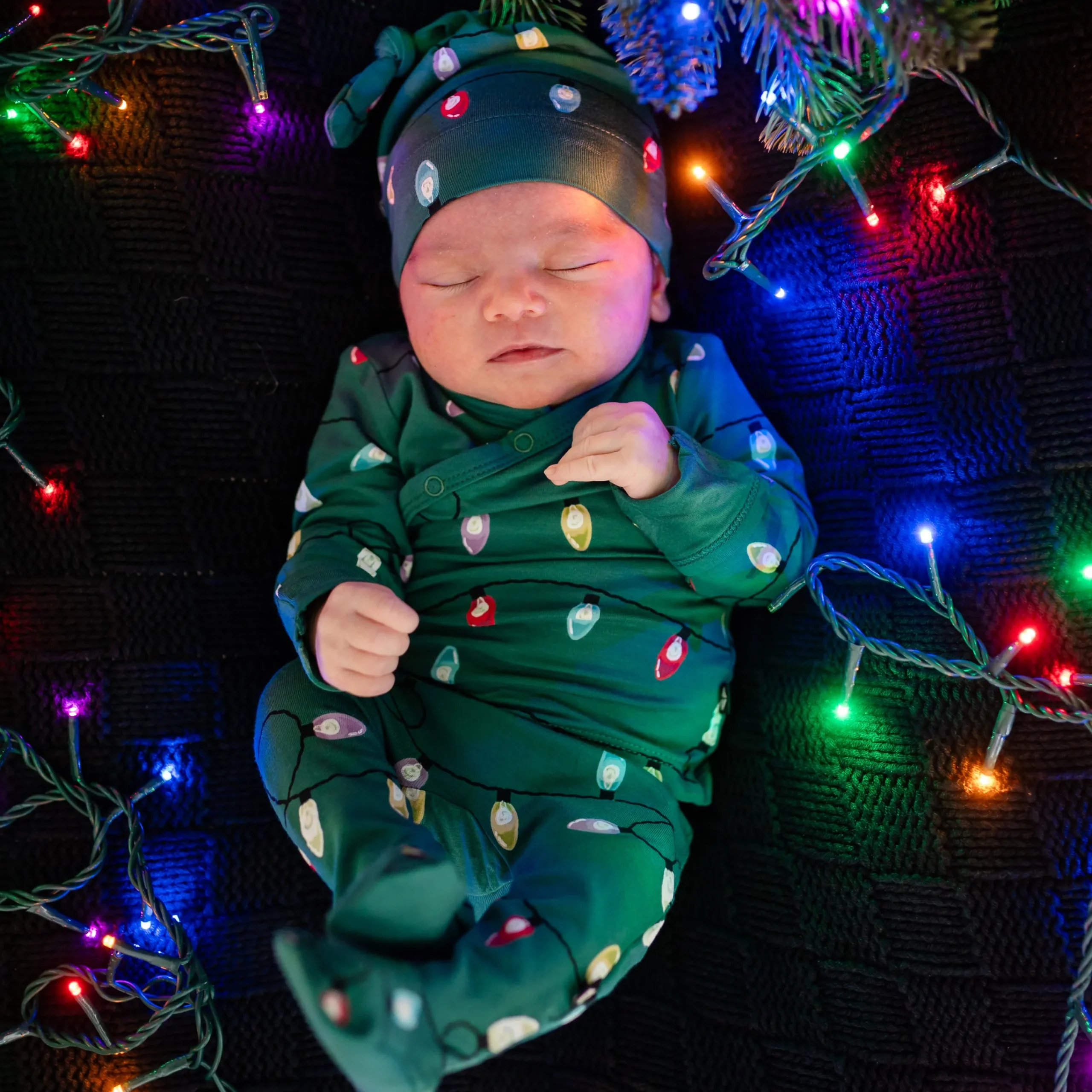 Kyte Baby Take Me Home Set with Cap in Merry and Bright Online