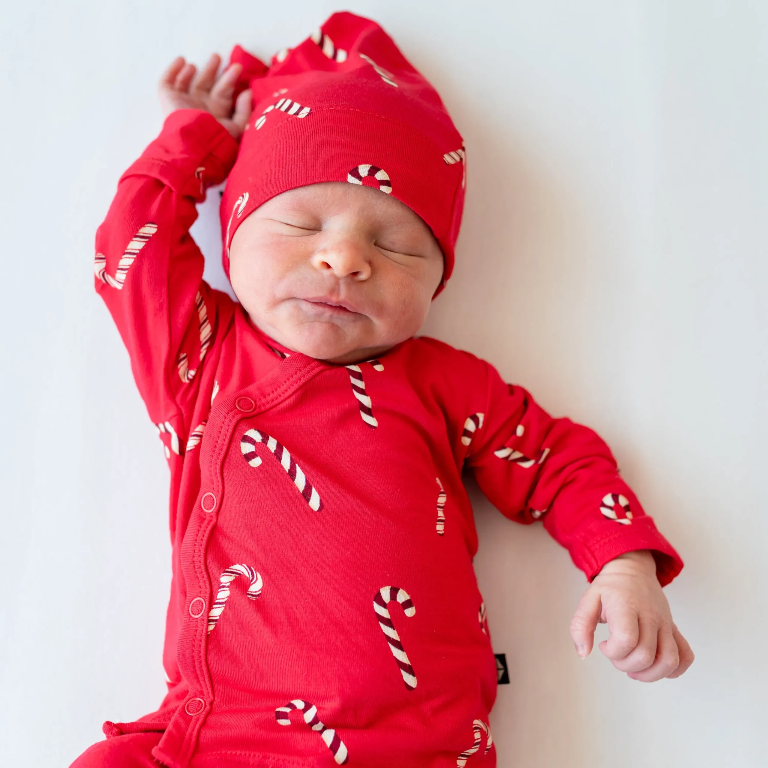 Kyte Baby Take Me Home Set with Cap in Candy Cane Clearance