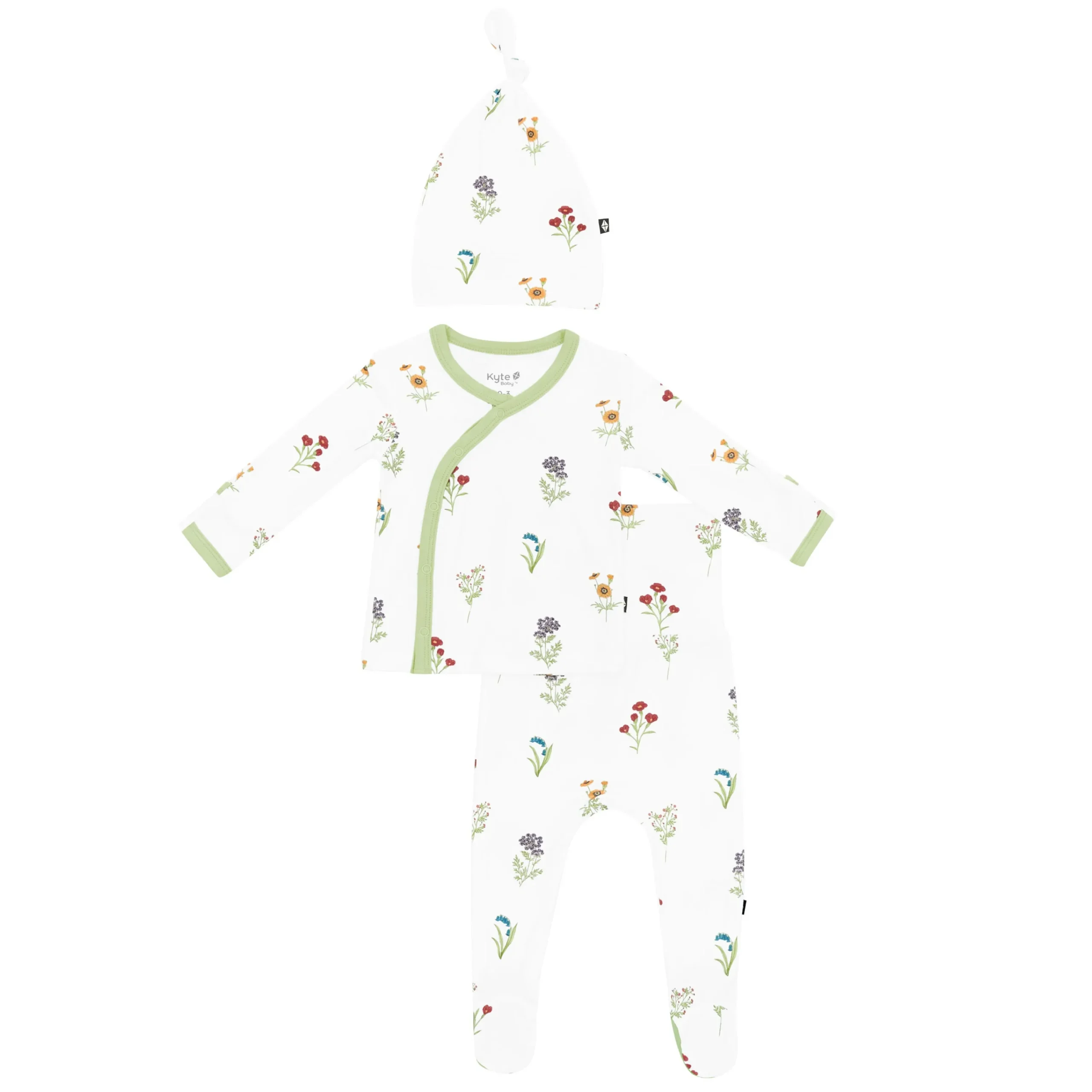 Kyte Baby Take Me Home Set with Cap in Wildflower Sale