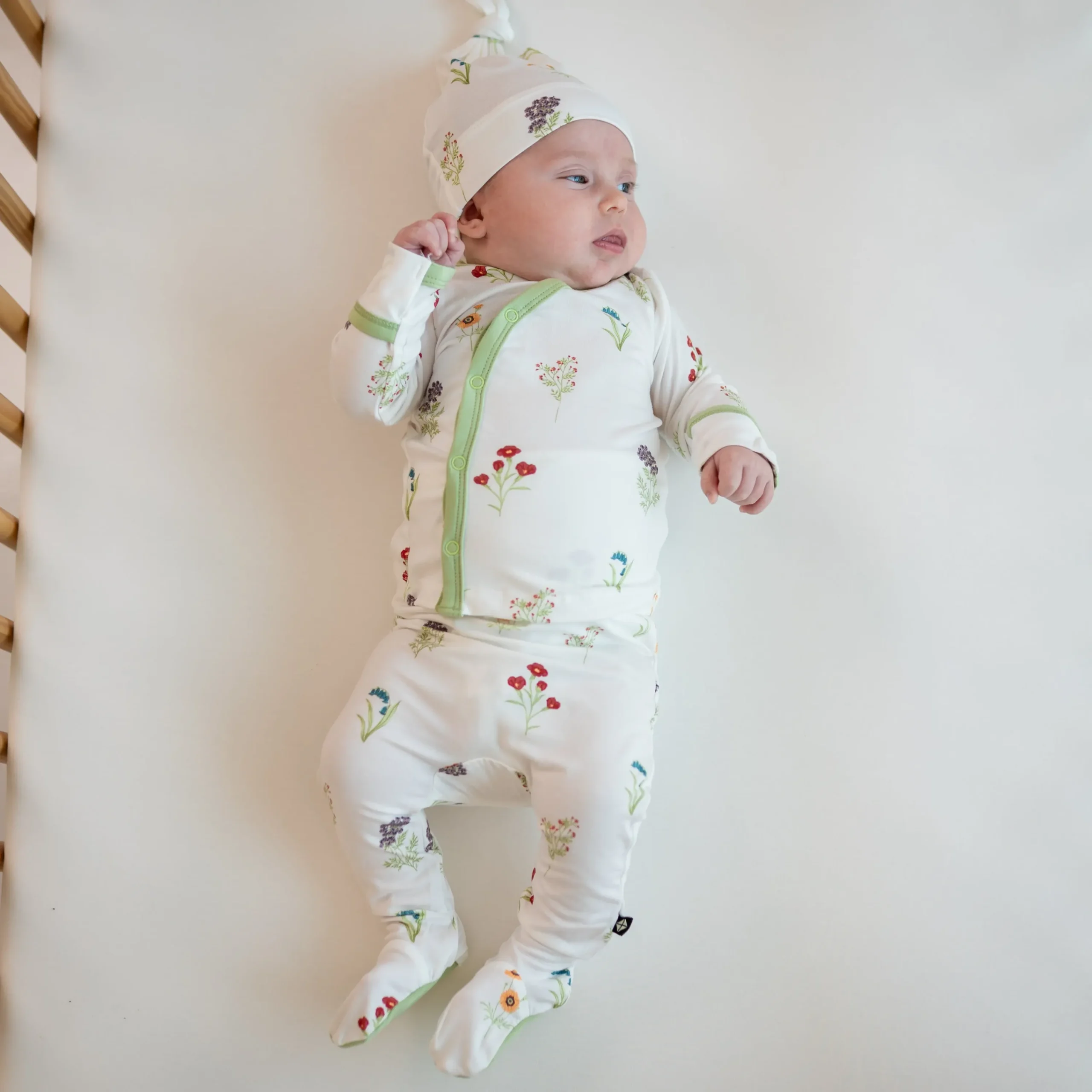 Kyte Baby Take Me Home Set with Cap in Wildflower Sale