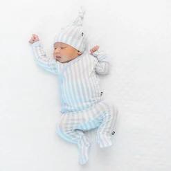 Kyte Baby Take Me Home Set with Cap in Small Mist Stripe Outlet