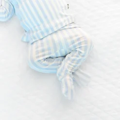 Kyte Baby Take Me Home Set with Cap in Small Mist Stripe Outlet