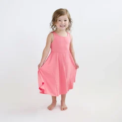 Kyte Baby Tank Twirl Dress in Guava Best