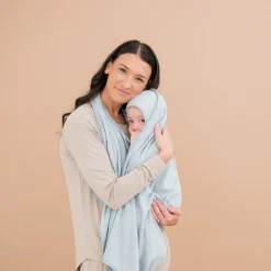 Kyte Baby Terry Apron Towel in Fog Sale