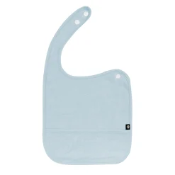 Kyte Baby Terry Pocket Bib in Fog Hot