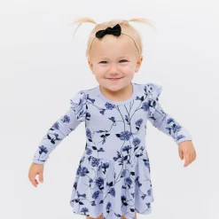 Kyte Baby Tiny Nylon Bow in Midnight