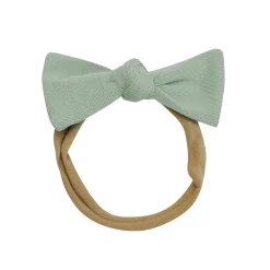 Kyte Baby Tiny Nylon Bow in Thyme Outlet