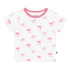 Kyte Baby Toddler Basic Tee in Bow Outlet
