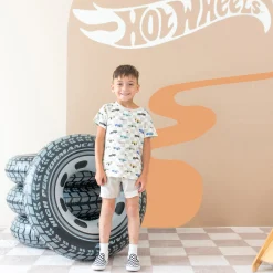 Kyte Baby Toddler Basic Tee in Fast and Fierce Sale