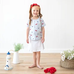 Kyte Baby Toddler Basic Tee in Harbor Outlet